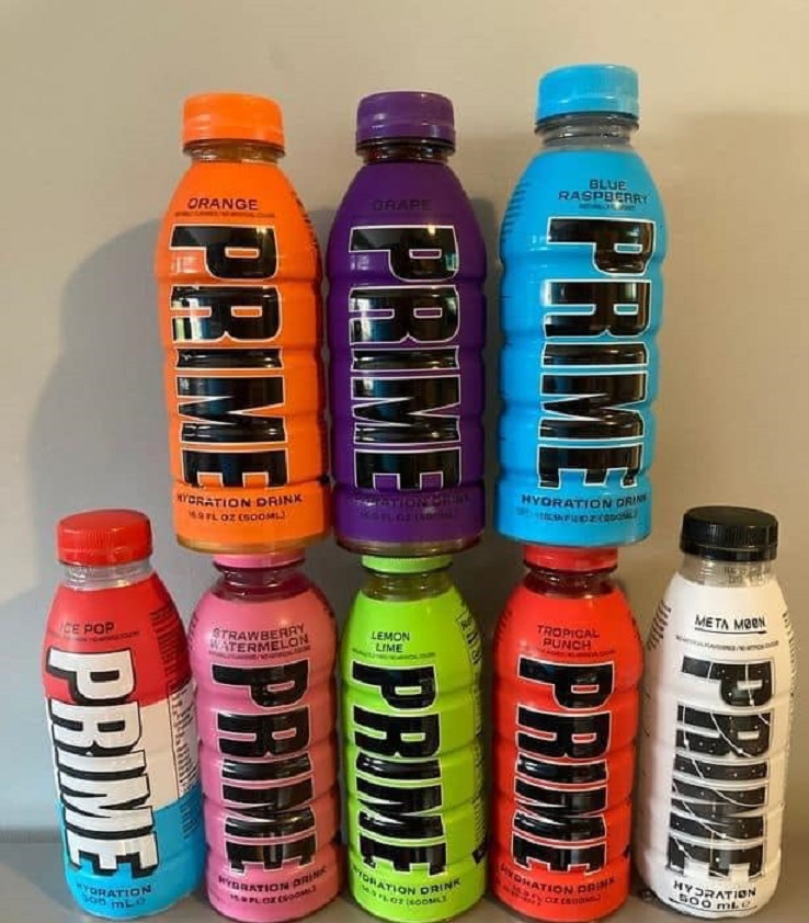 PRIME HYDRATION ENERGY DRINK 355ML & 500ML